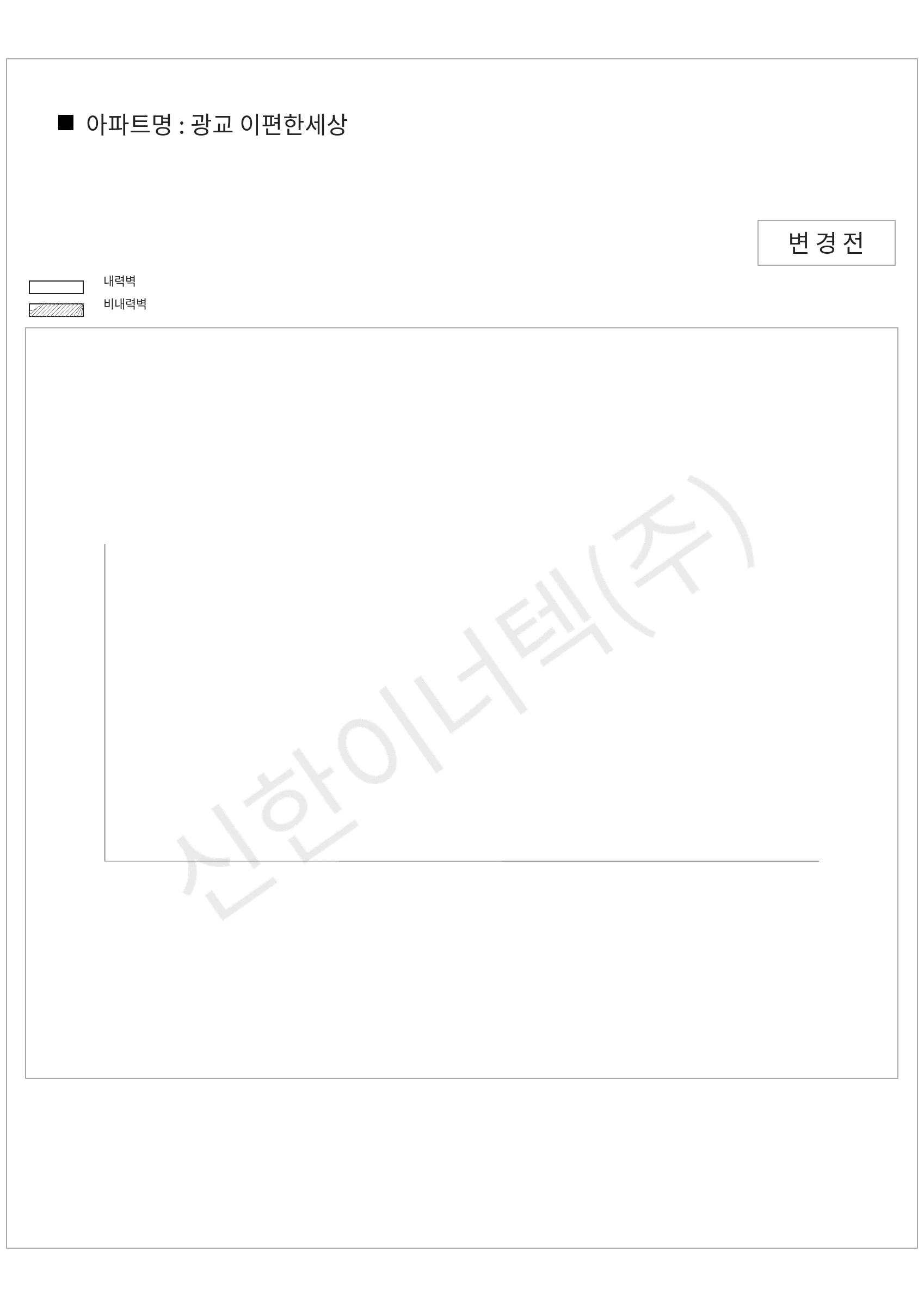경기도 수원시 광교 이편한세상 공동주택 행위허가 도면